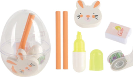 Egg Bunny Stationery Set