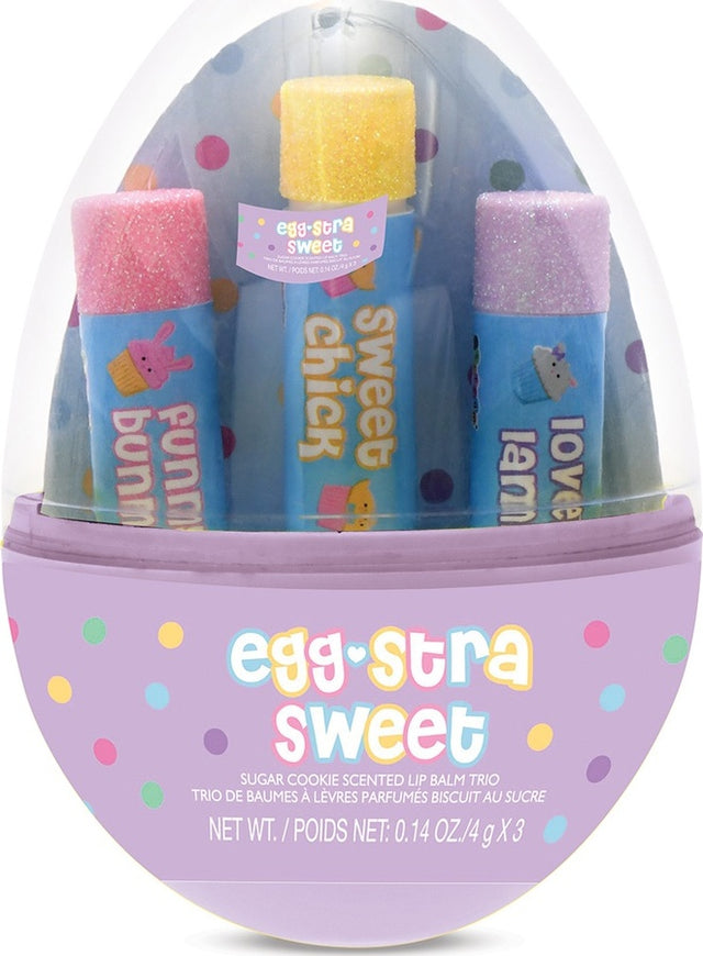 Egg-Stra Sweet Lip Balm Trio