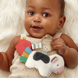 Itzy Pal™ - Plush Pal with Silicone Teether - Cow Itzy Ritzy