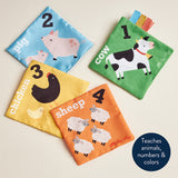 Itzy Sensory Scarves™ "Tissue” Box for Put-and-Take Play (Farm Friends) Itzy Ritzy