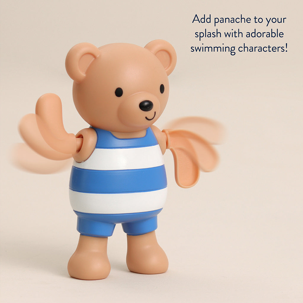 Silly Swimmers™ - Whimsical Wind-Up Bath Toys (Bears)