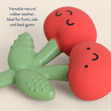 Comfort Crew™ - Natural Rubber Teether - Cherries Itzy Ritzy