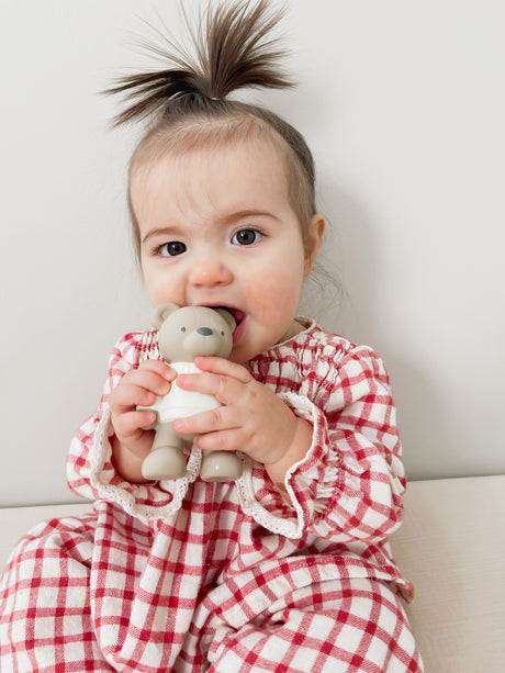 Comfort Crew™ - Natural Rubber Teether (Bear)