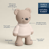 Comfort Crew™ - Natural Rubber Teether (Bear)