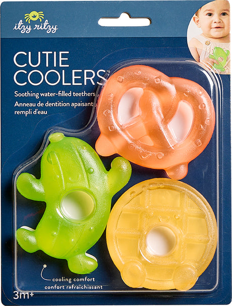 Cutie Coolers™ - Water-filled Teether (Silly Foods (3-Pack))