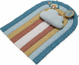 Ritzy Tummy Time Rainbow Mat with Toys