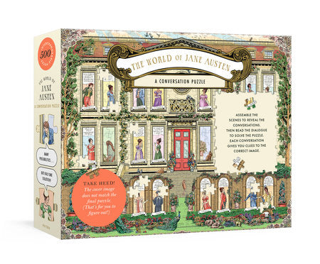 500 Piece Puzzle, The World of Jane Austen: A Conversation Puzzle