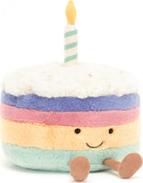 Amuseable Rainbow Birthday Cake Large