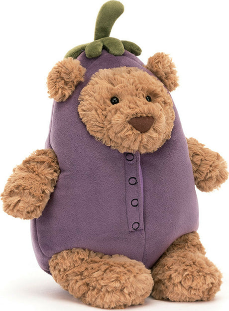 Bartholomew Bear Aubergine