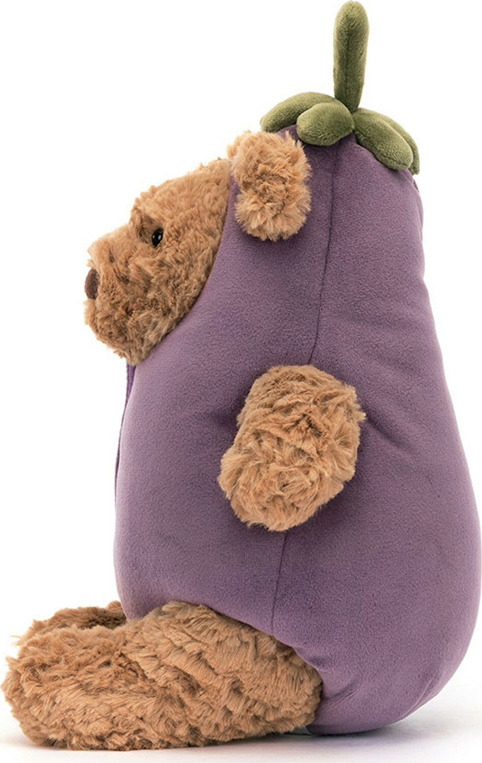  Bartholomew Bear Aubergine ナスくま Bartholomew Bear Eggplant - Official Jellycat