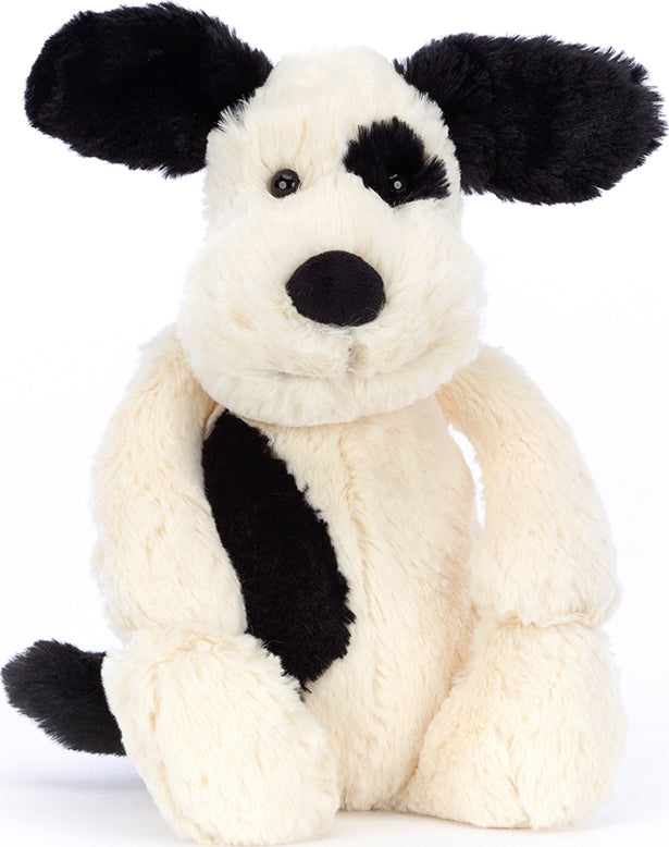 Bashful Black and Cream Puppy Original - Jellycat