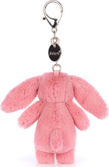 Bashful Bunny Pink Bag Charm