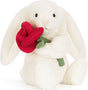 Cream Bunny with Rose Jellycat