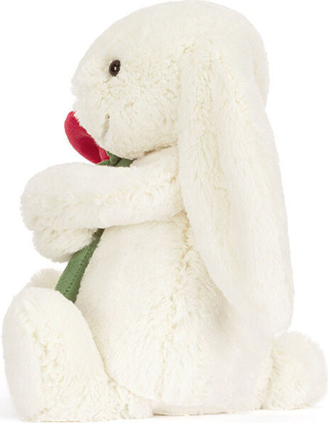Cream Bunny with Rose Jellycat