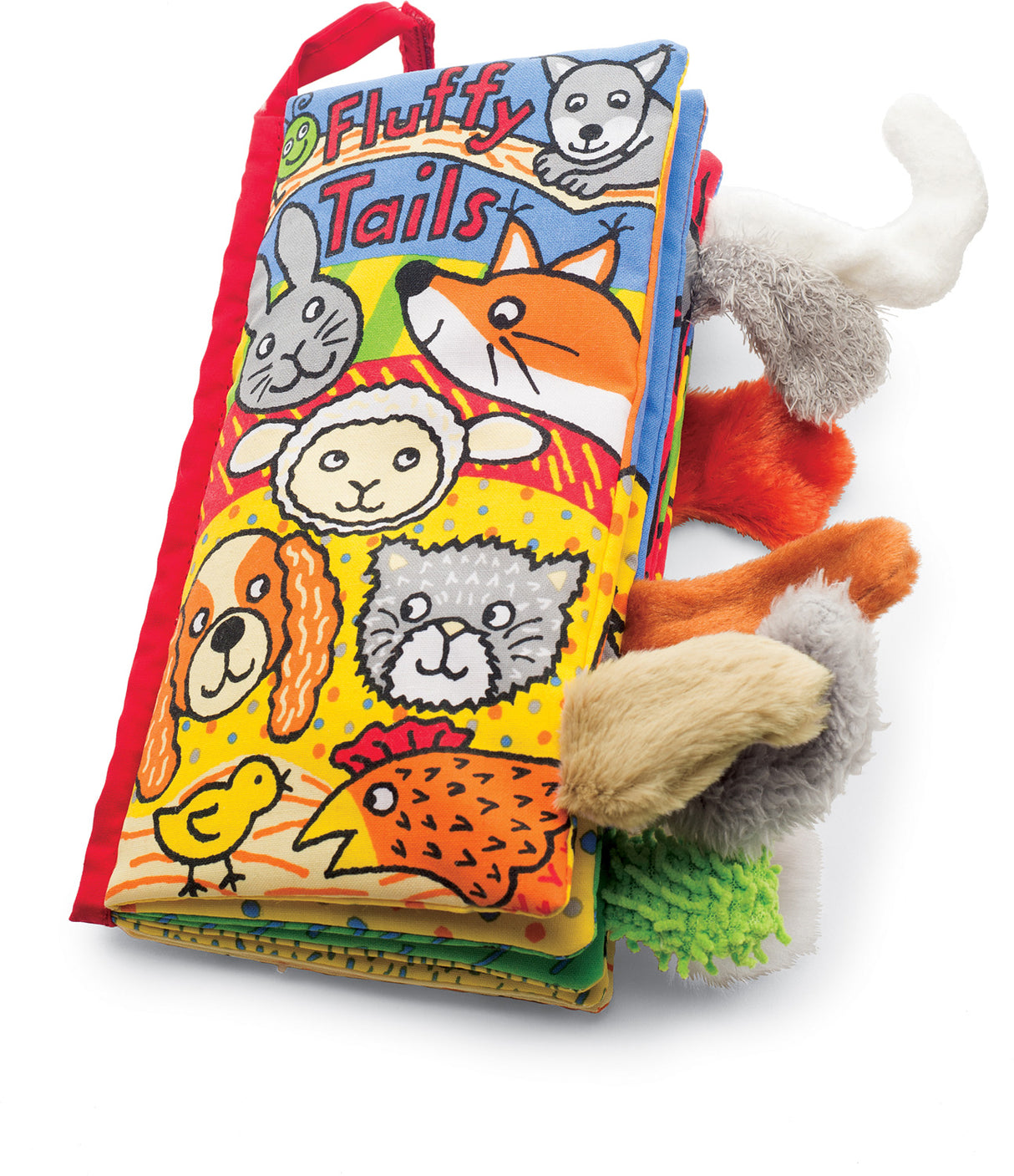 Fluffy Tails Cloth Activity Book - Jellycat