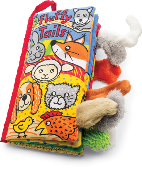 Fluffy Tails Cloth Activity Book - Jellycat