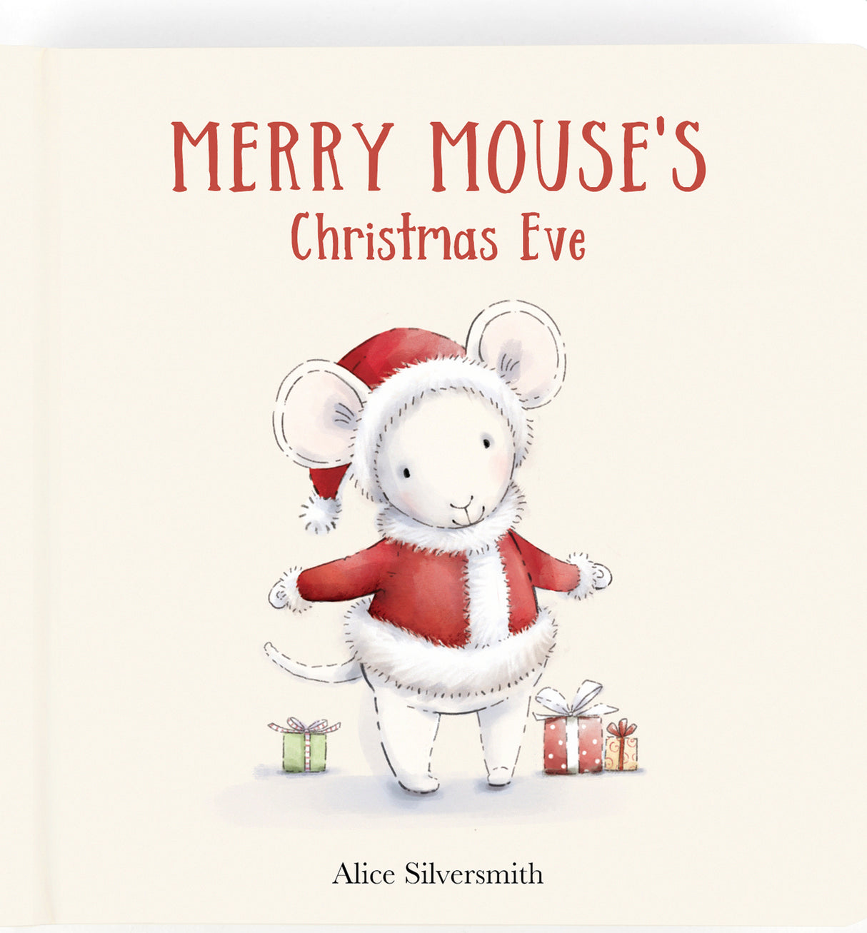 Merry Mouse's Christmas Eve Book - Jellycat