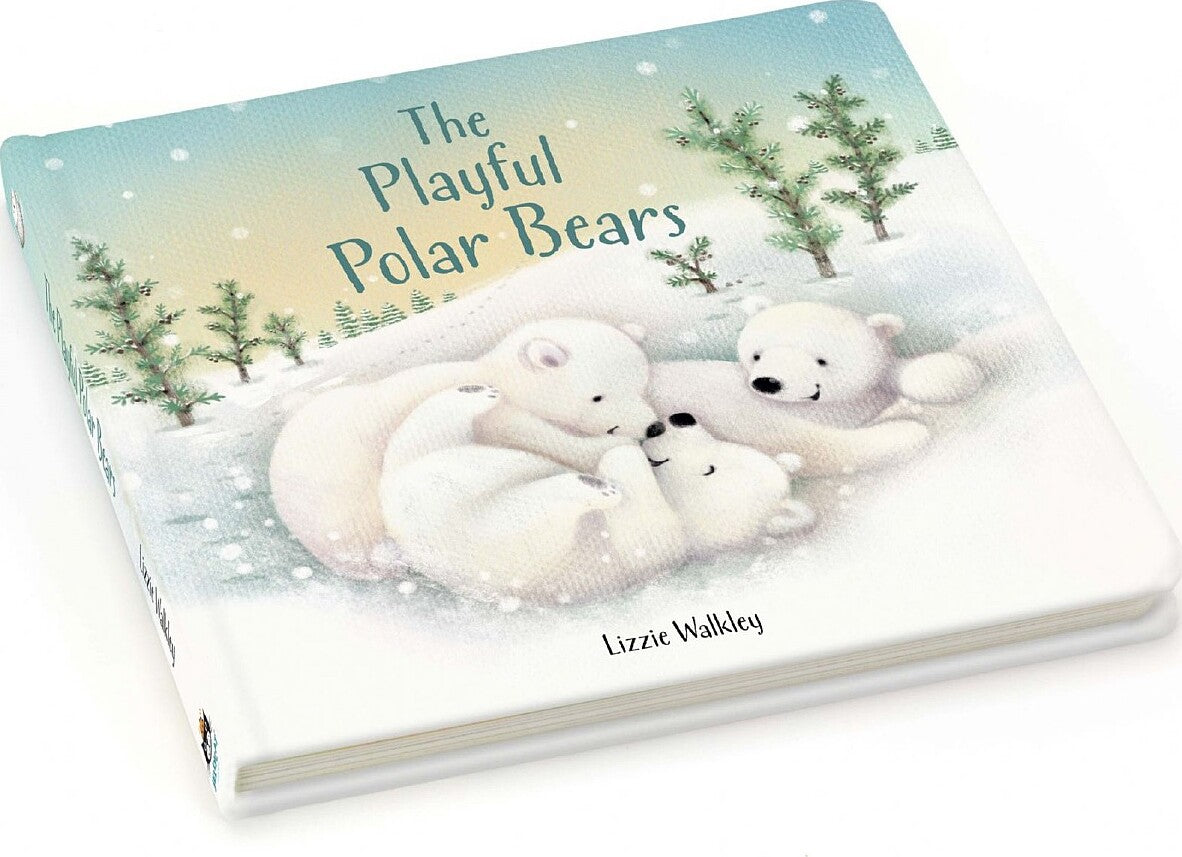 The Playful Polar Bears Book - Jellycat