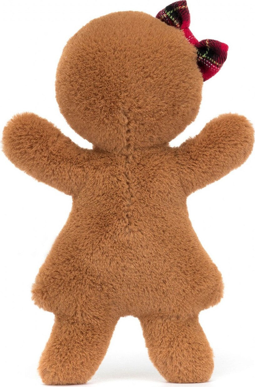 Jolly Gingerbread Ruby Medium - Jellycat Christmas