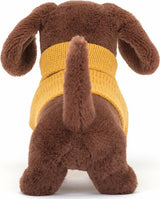 Sweater Sausage Dog Yellow - Jellycat