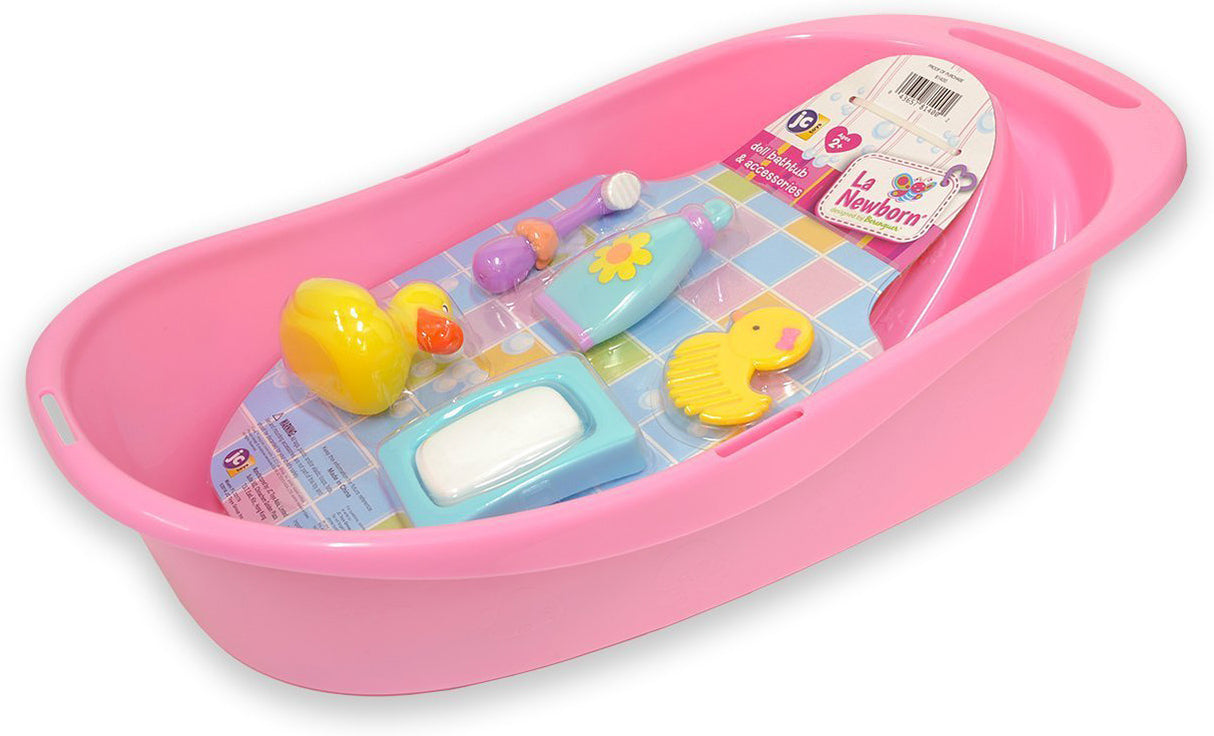 Pink Baby Doll Bath Gift Set - Fits Most Dolls up to 16"