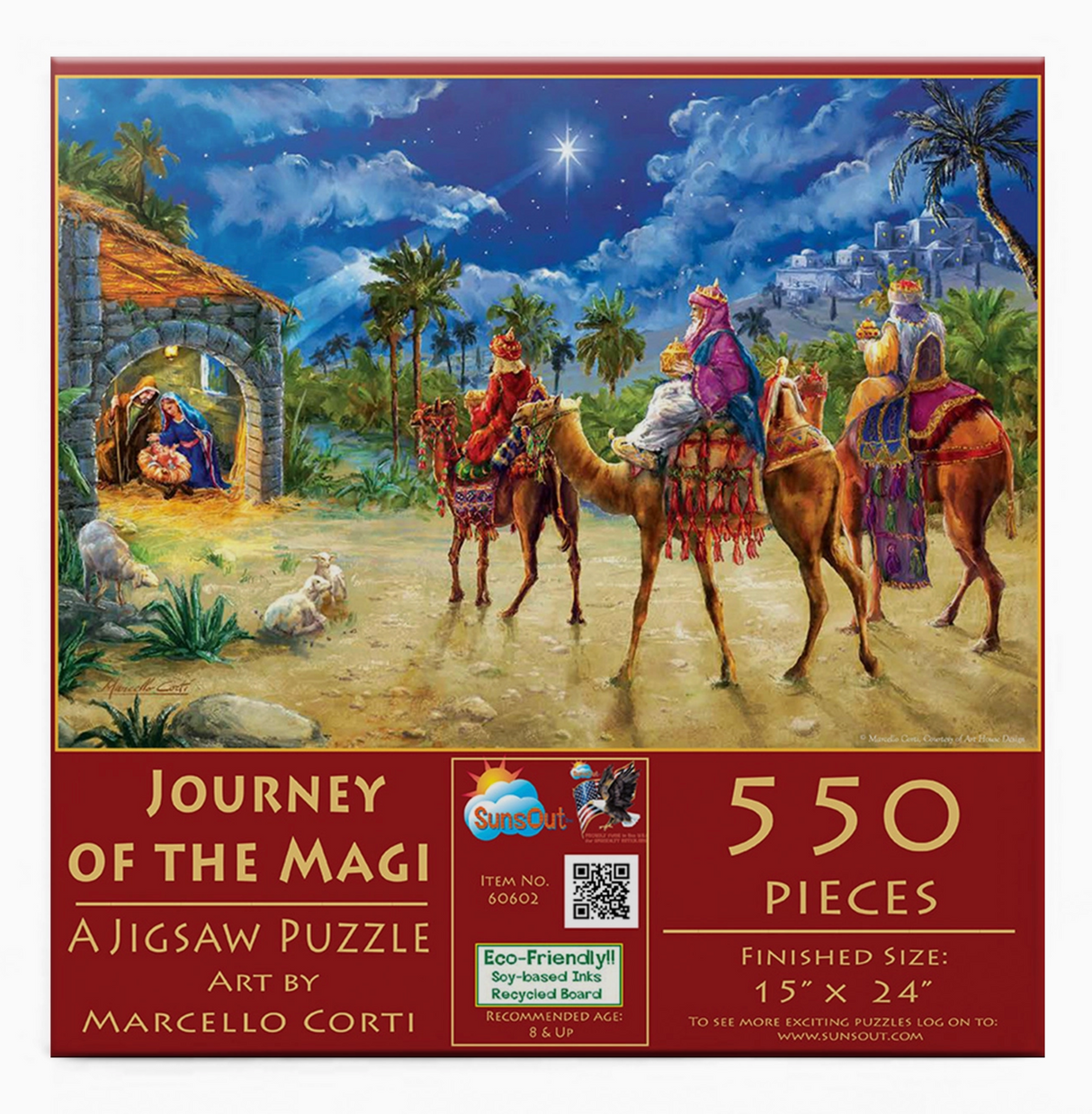 550 Piece Puzzle, Journey of the Magi