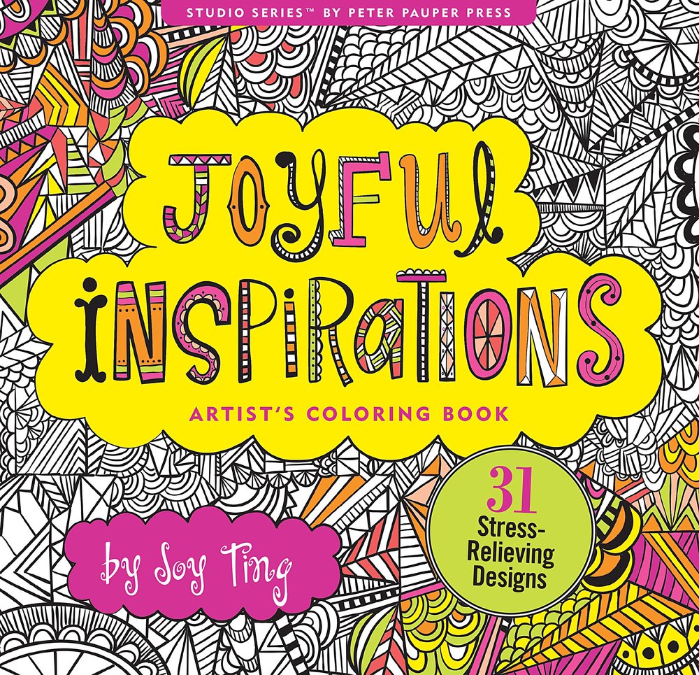 Joyful Inspirations Adult Coloring Book