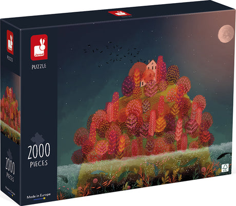 Puzzle Red Autumn - 2000 Pcs