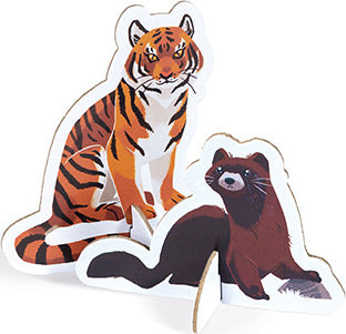 Educational Puzzle- Endangered Animals  200 Pcs