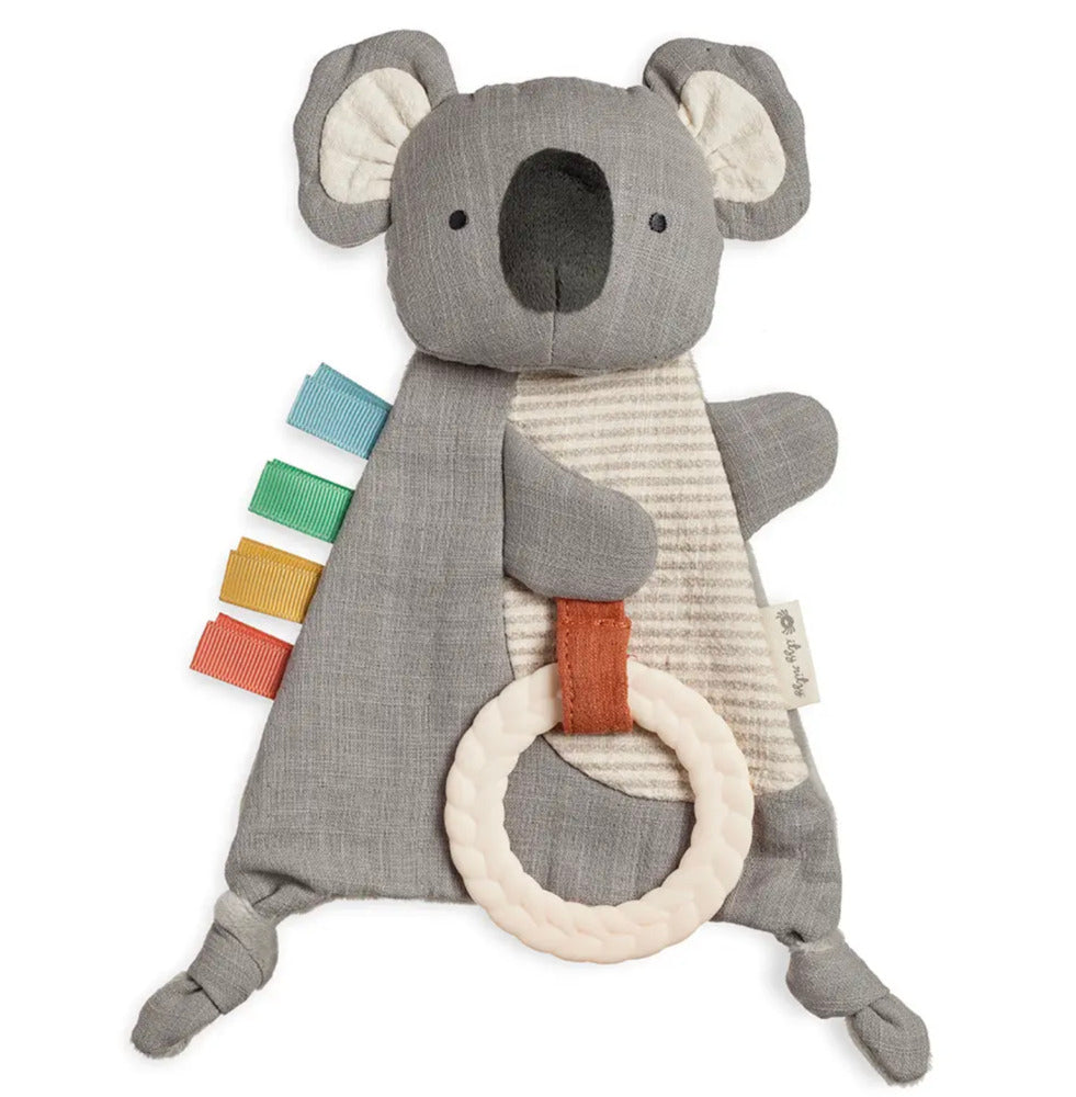 Bitzy Crinkle Koala Sensory Toy with Teether