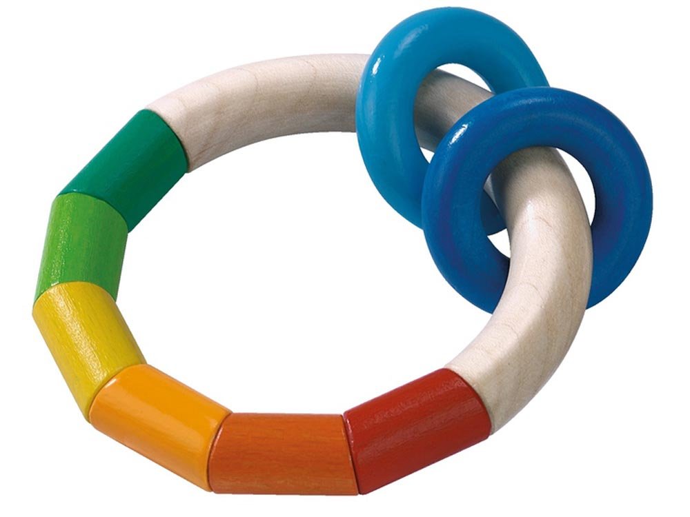 Wooden Kringelring Clutching Toy