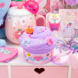 Conversation Heart Fluff Slime