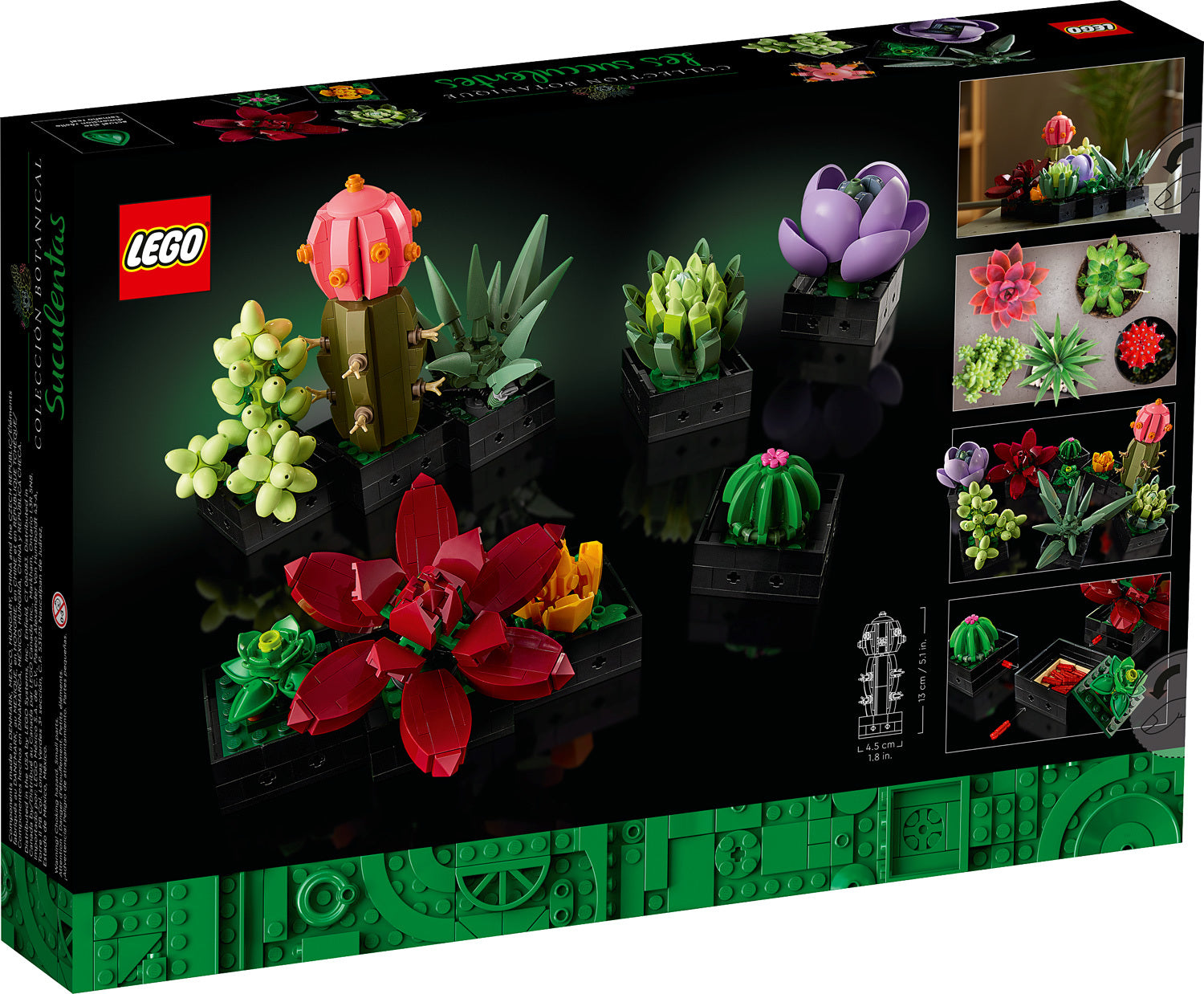 【はるplants】 10309 Succulents - LEGO Icons – Pufferbellies Toys & Books