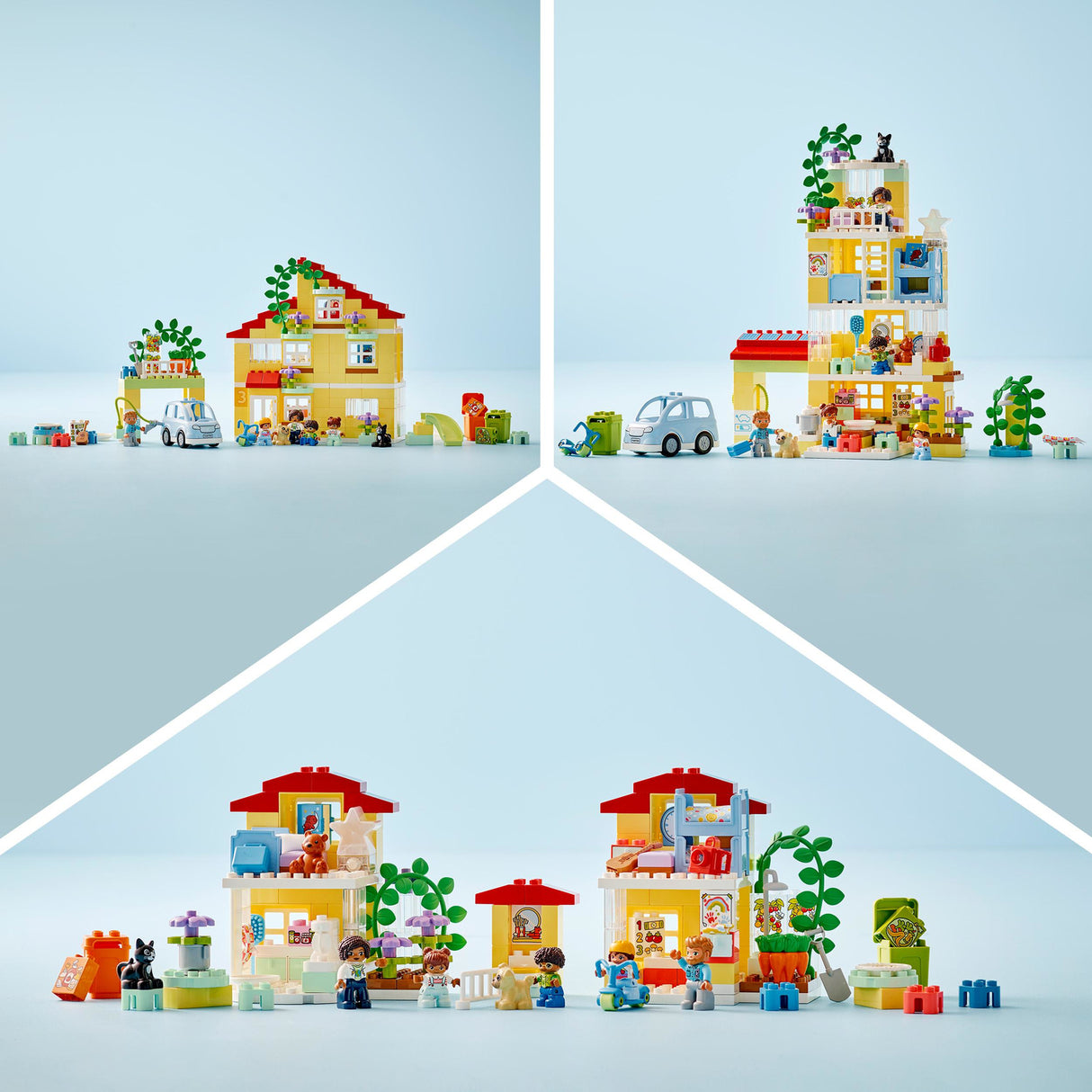10994 3 in 1 Family House Set with Toy Car - LEGO Duplo - Pickup Only