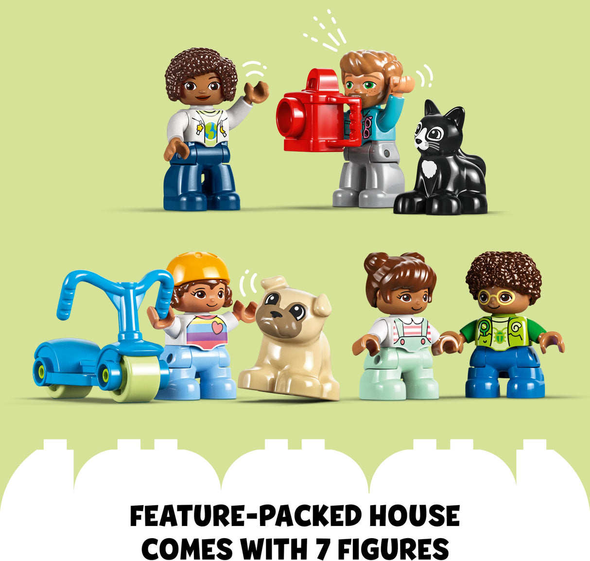 10994 3 in 1 Family House Set with Toy Car - LEGO Duplo - Pickup Only