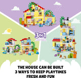 10994 3 in 1 Family House Set with Toy Car - LEGO Duplo - Pickup Only