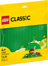 11023 Green Baseplate - LEGO Classic