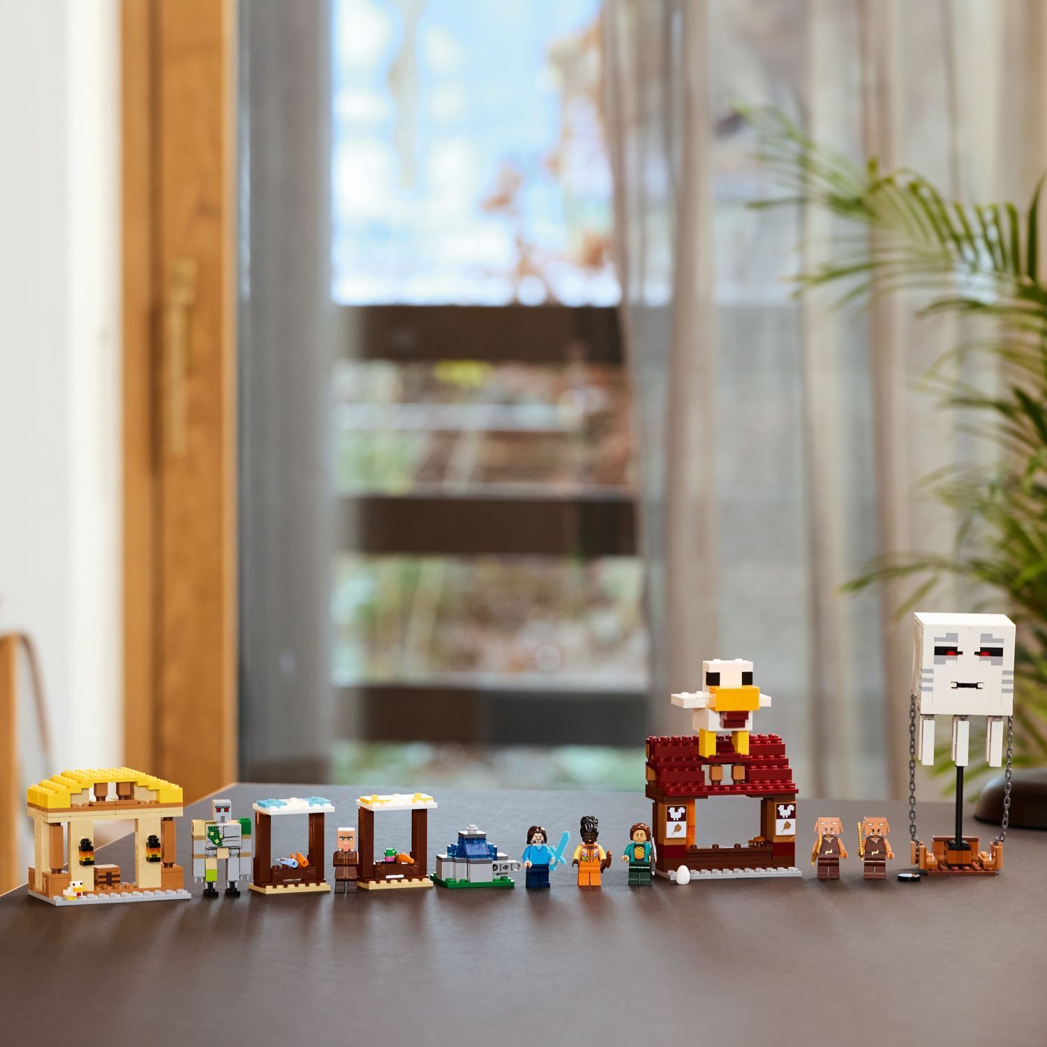 21273 The Ghast Balloon Village Attack - LEGO Minecraft