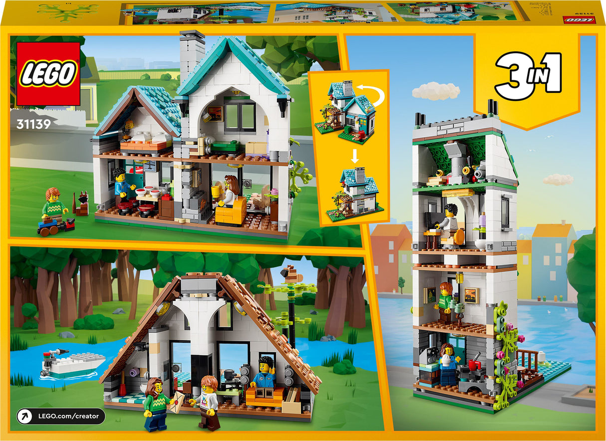 31139 3 in 1 Cozy House - LEGO Creator
