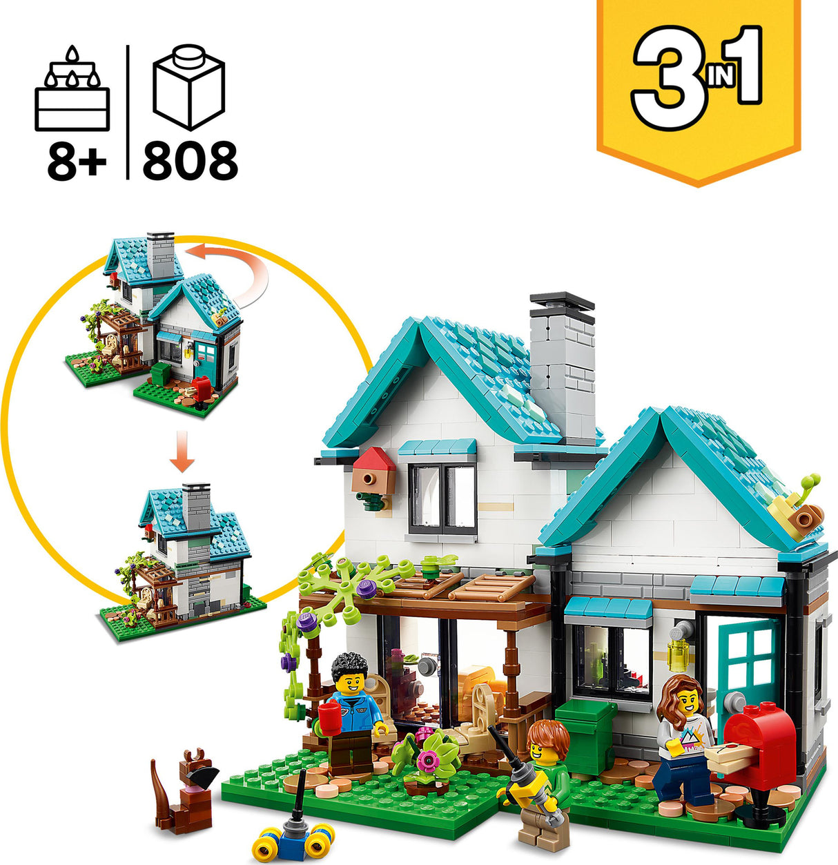 31139 3 in 1 Cozy House - LEGO Creator