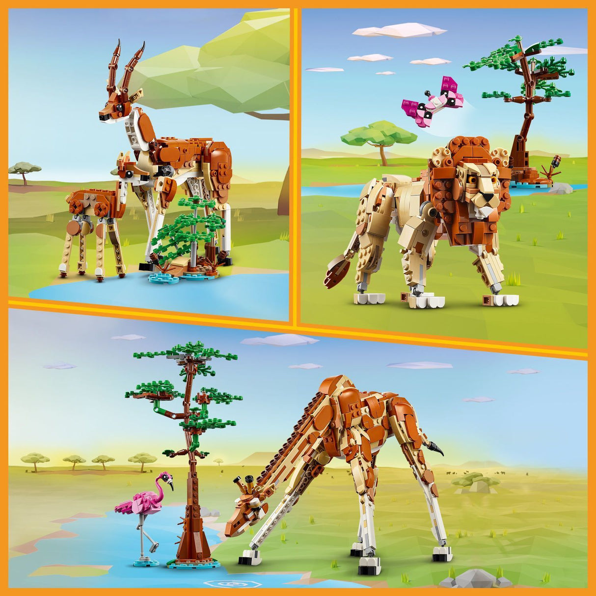 31150 Wild Safari Animals - LEGO Creator