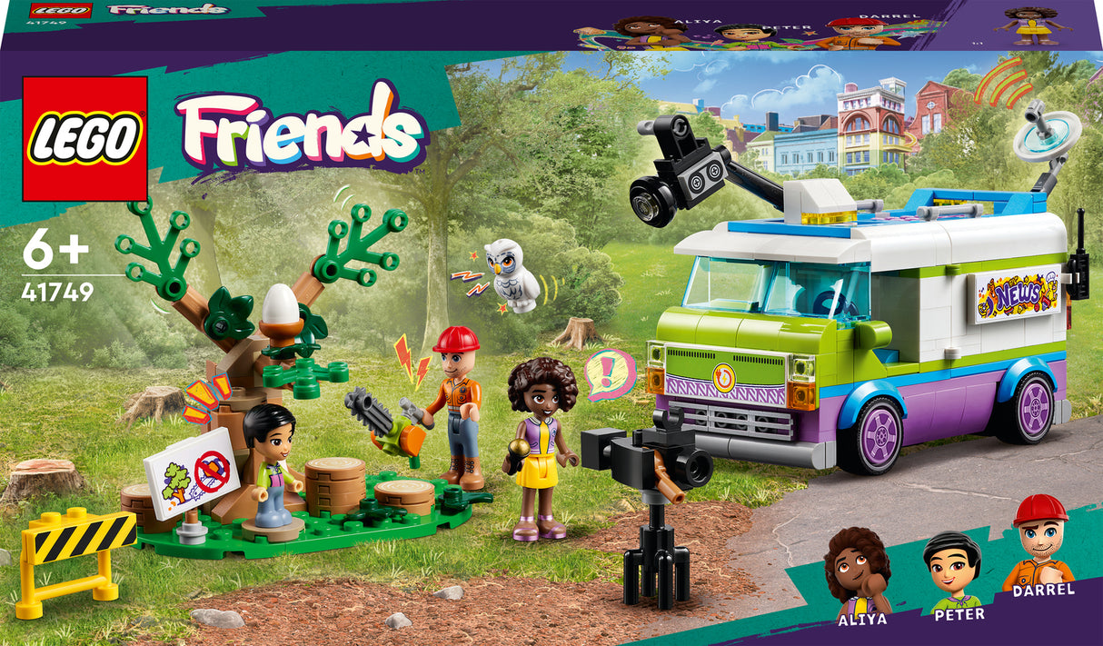 41749 Newsroom Van - LEGO Friends