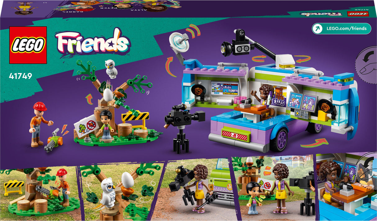 41749 Newsroom Van - LEGO Friends