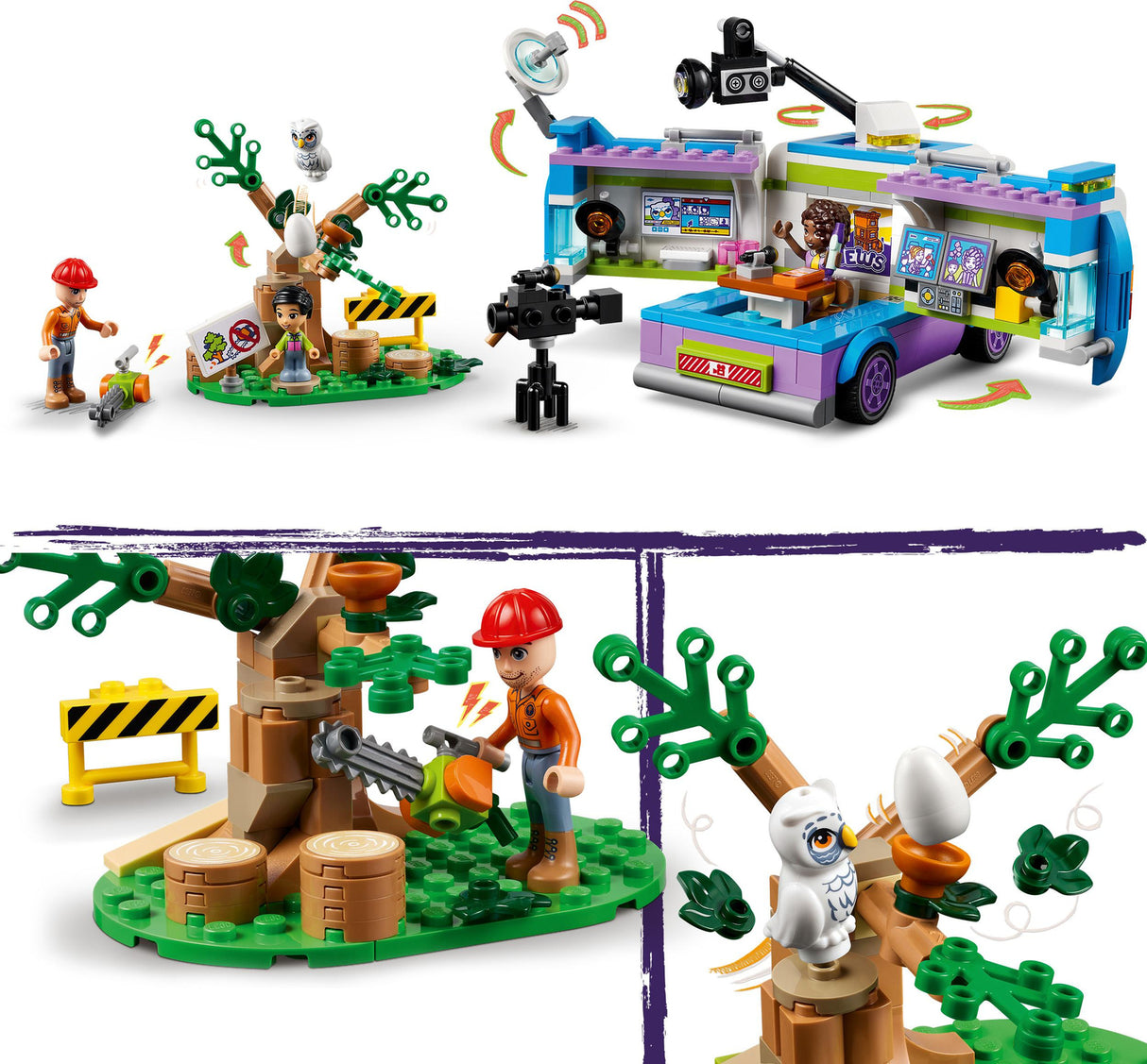 41749 Newsroom Van - LEGO Friends