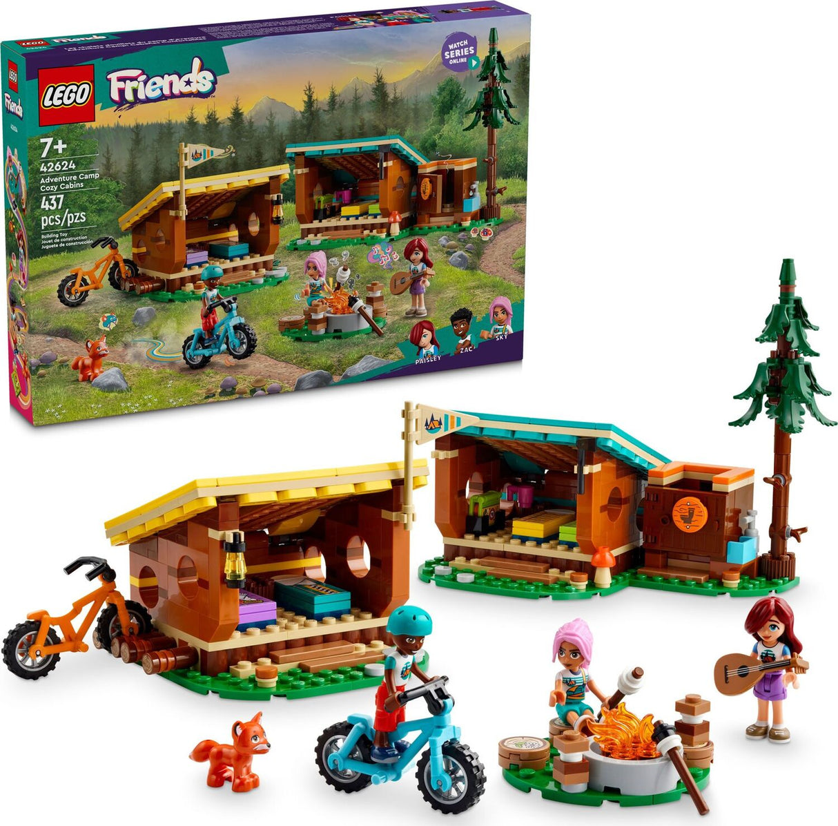 LEGO Friends: Adventure Camp Cozy Cabins