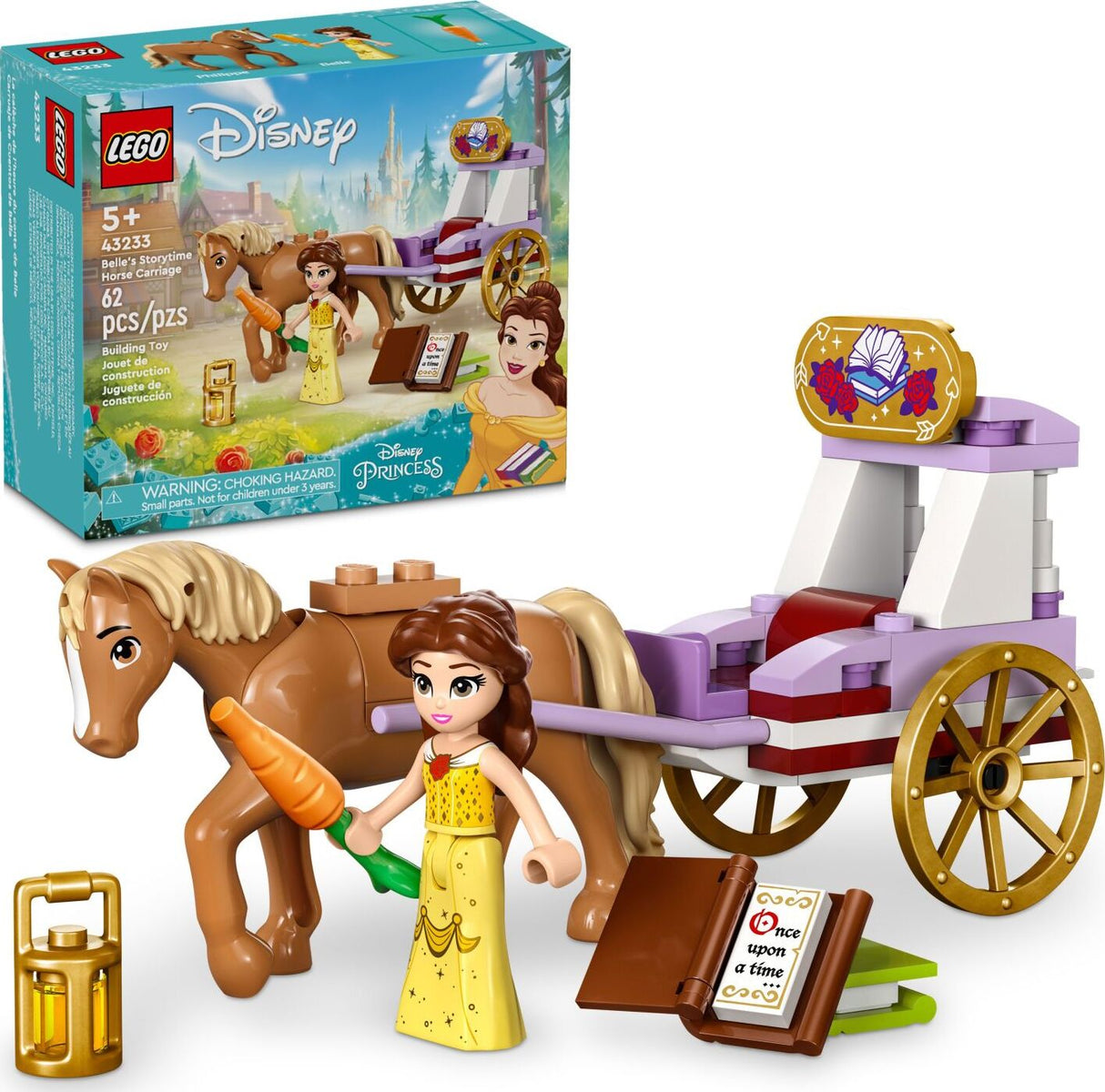 43233 Belle's Storytime Horse Carriage - LEGO Disney