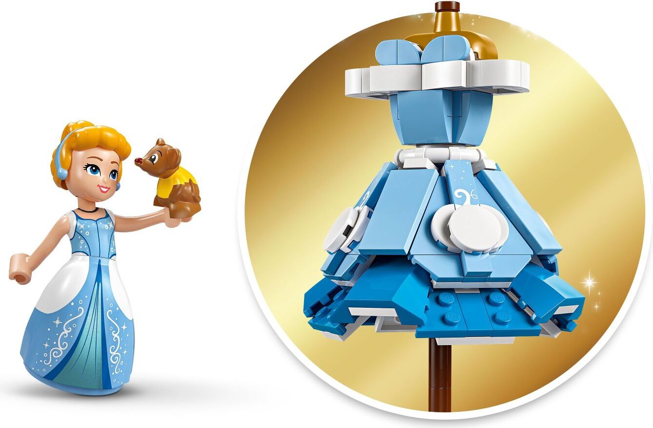 lego disney dress collection sets LEGO Disney Princess 43266 Cinderella's Dress
