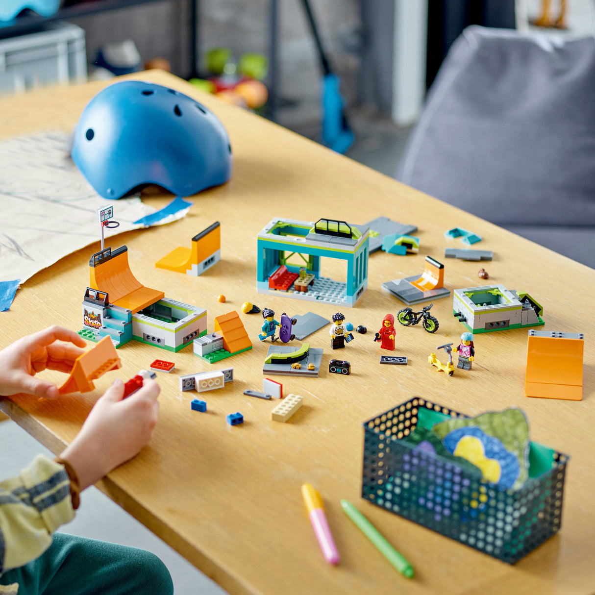 60364 Street Skate Park with Toy Bike - LEGO City