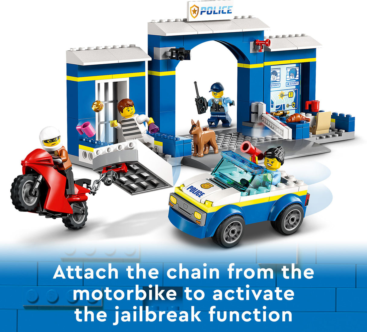 60370 Police Station Chase - LEGO City