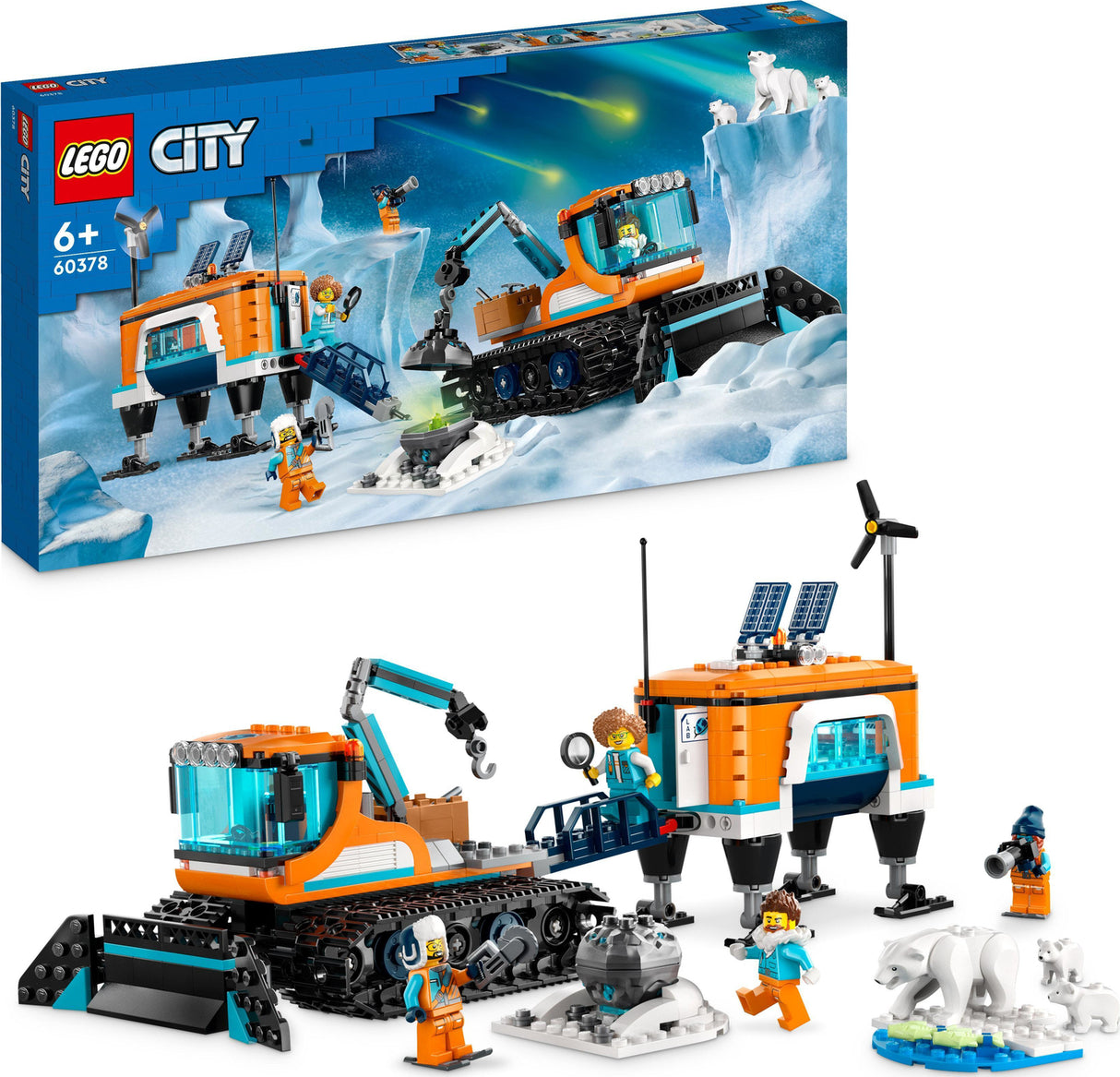 60378 Arctic Explorer Vehicle and Mobile Lab - LEGO City